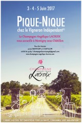 Affiche pique nique personnalisée